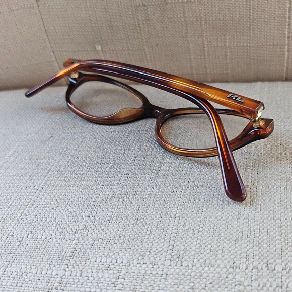 RL Ralph Lauren Women Glasses Frame Brown Tone RL6009 46[]17 135 Made in Italy main image 9